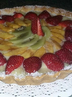 Una foto de Tarta de frutas