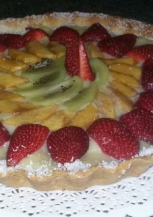 Una foto de Tarta de frutas