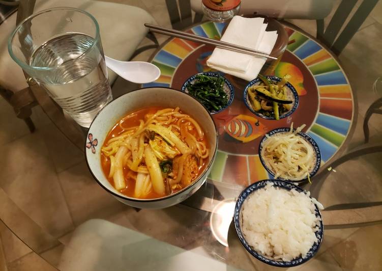 Simple Way to Prepare Super Quick Homemade Vegan Tteokbokki