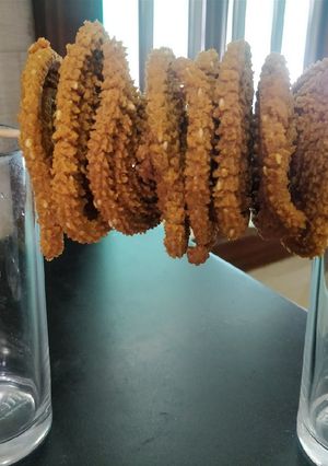 A picture of Chakli or murku.