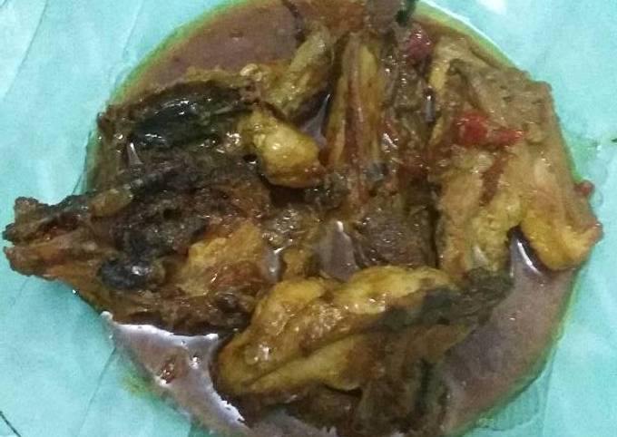 Ayam kampung kecap bango