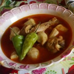A picture of Arvi chicken.