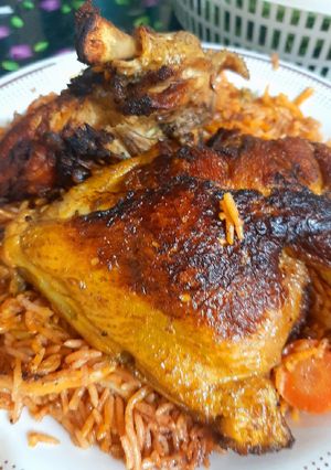 صورة لوصفة مندي دجاج 😋