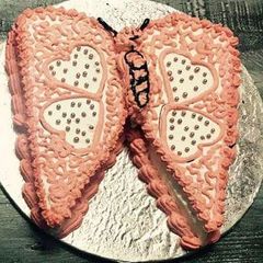 A picture of Butterfly cake.
