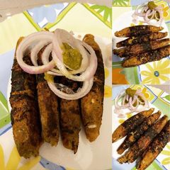 A picture of Soya seek kebab.