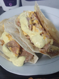 Una foto de Tortillas de Butifarra
