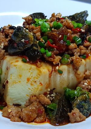麻辣皮蛋豆腐 的食譜成品照片