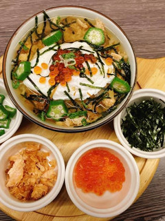 麥仔茶。茶泡飯 的食譜成品照片