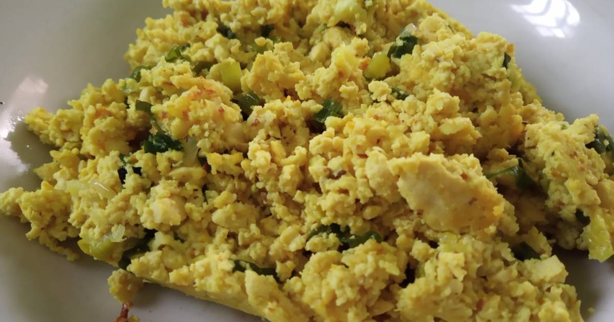 Resep Orak arik tahu telur kuning oleh Adik Jamiatun - Cookpad