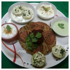 Vrat ki thali A picture of Vrat ki thali.