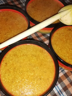 صورة لوصفة حسوة"بلبولة" بمطيشة