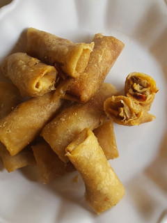 A picture of Veggies Spring rolls.