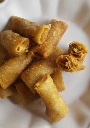 A picture of Veggies Spring rolls.