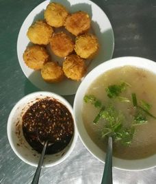 đậu hũ chiên xù