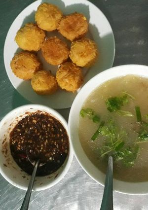 Hình của món Đậu phụ chiên giòn.