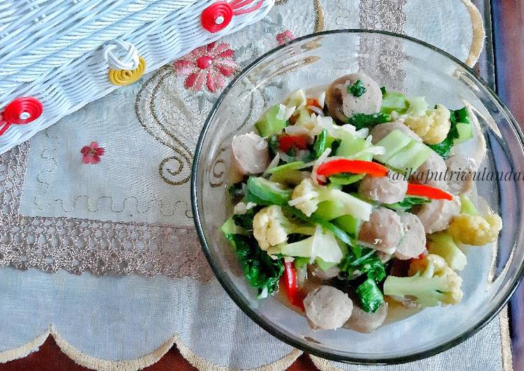 Langkah Mudah untuk Membuat Tumis Bakso PakCoy Anti Gagal