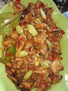 Foto resep Kerang pete balado