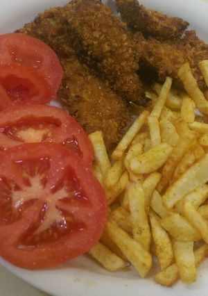 صورة لوصفة أصابع الدجاج 🍗