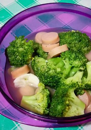 Foto resep Cah Brokoli Simple (Menu Balita)