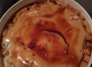 Una foto de Crema con caramelo
