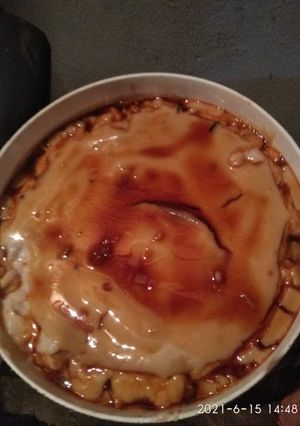 Una foto de Crema con caramelo