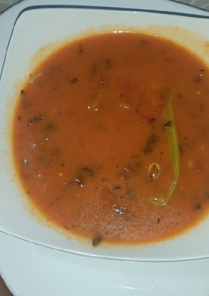 صورة لوصفة الحساء الليبي 😍