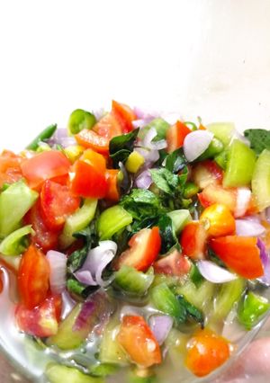 Foto resep Sambal dabu-dabu asam pedas