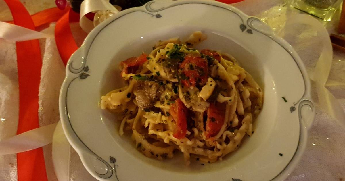 Ricetta ai funghi porcini e pomodorini di Anna Vella Cookpad