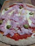 Pizza de harina integral esponjosa y saludable!