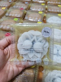 Hình của món Bánh dẻo mè đen.