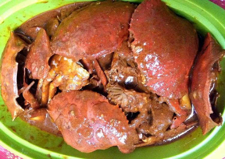 Resep Kepiting Saus Tauco Medan Jadi, mengenyangkan