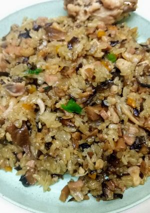 Hình của món Xôi bát bửu nấu nhanh đơn giản.