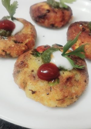 A picture of Vermicili Tikki.