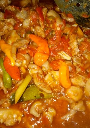 Foto resep Rica rica brutu /tunggir (pantat ayam)