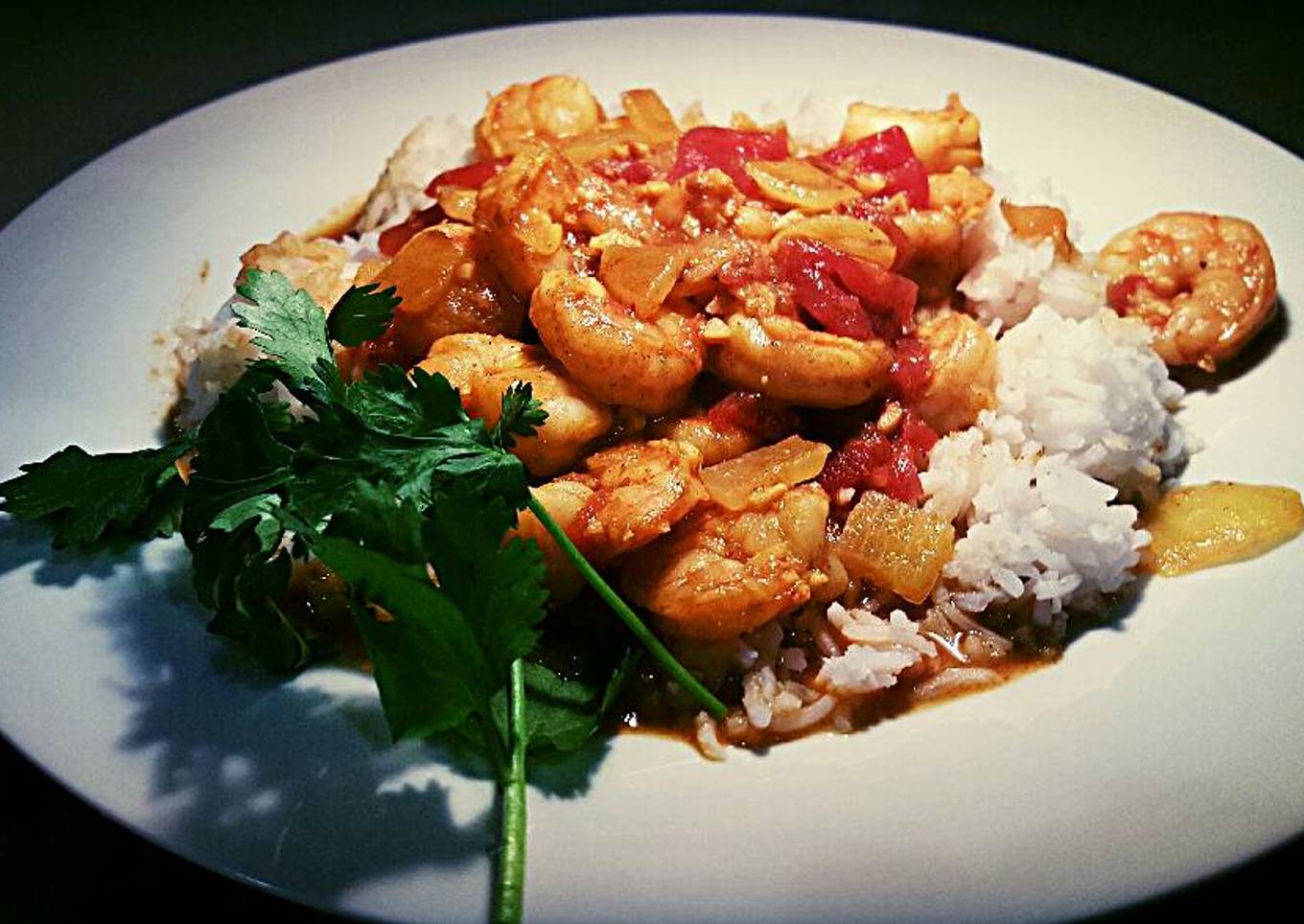 Coconut shrimp curry *SKINNY*