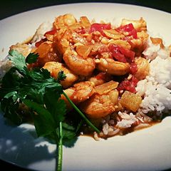 A picture of Coconut shrimp curry *SKINNY*.
