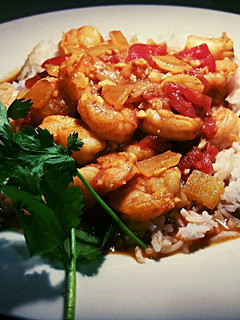 A picture of Coconut shrimp curry *SKINNY*.