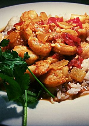 A picture of Coconut shrimp curry *SKINNY*.