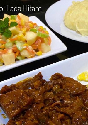 Foto resep Sapi Lada Hitam