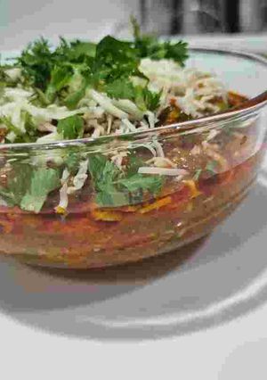 A picture of Restaurant style Vegetable & paneer bhurji punjabi sabji.