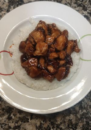Foto principal de Arroz con pollo teriyaki