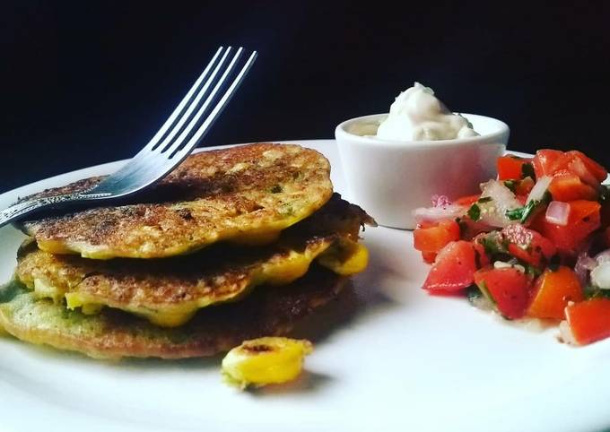 How to Make Quick Mini Corn Pancakes