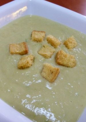 A picture of Chickpeas velouté.