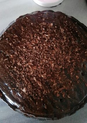 صورة لوصفة كيكة الشوكولاته