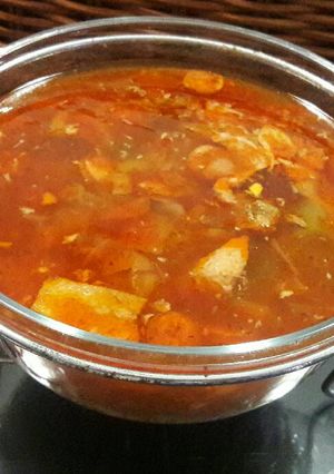 Foto resep Sup merah
