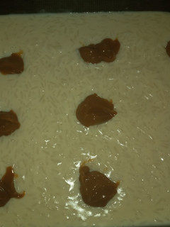 Una foto de Arroz con leche y dulce de leche