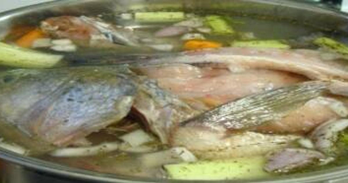 Fish Stock Recipe by Chef KLP - Cookpad