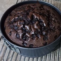 A picture of Chocolate chips cake.