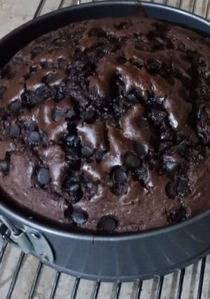 A picture of Chocolate chips cake.