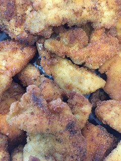 Una foto de Nuggets de pollo caseros